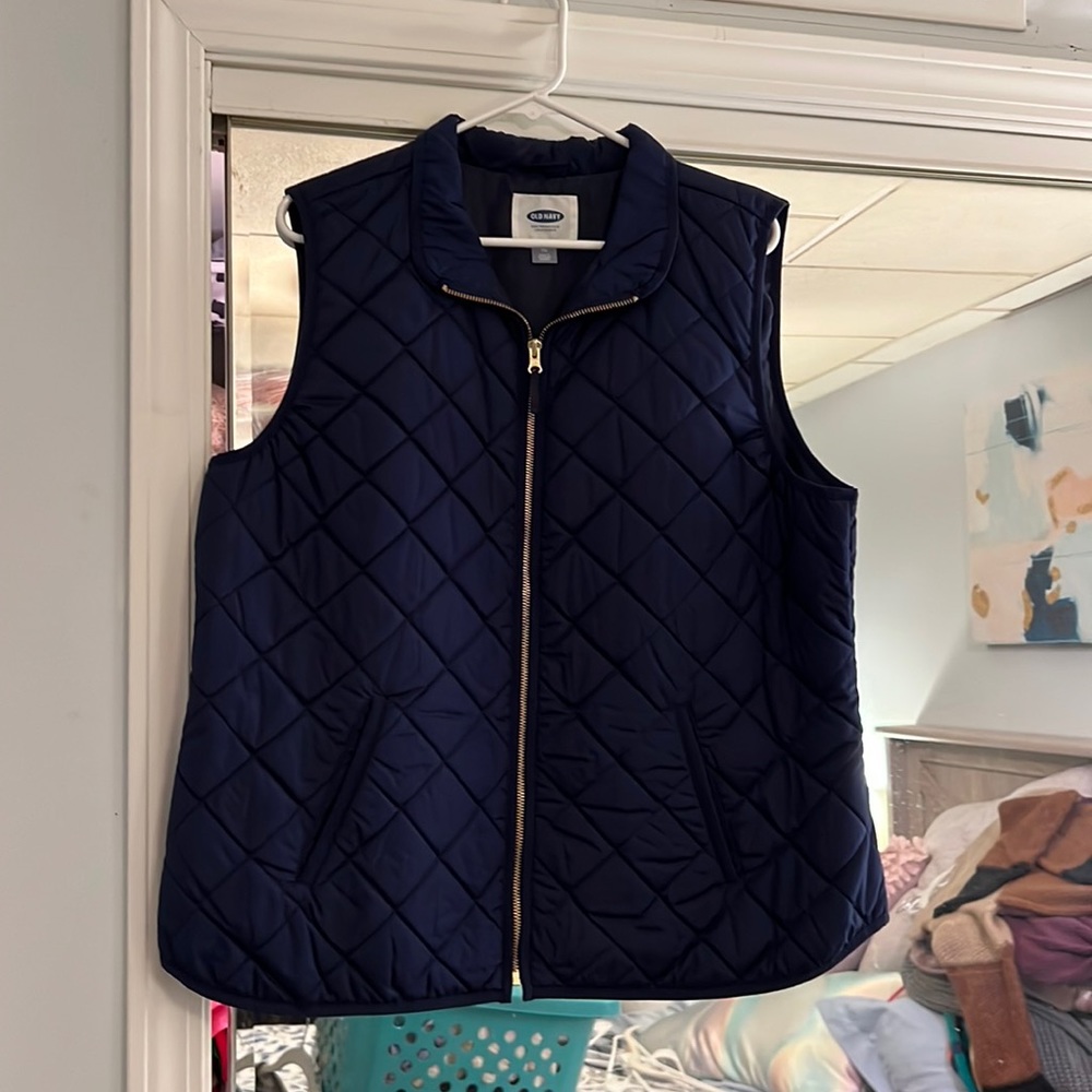 Navy vest